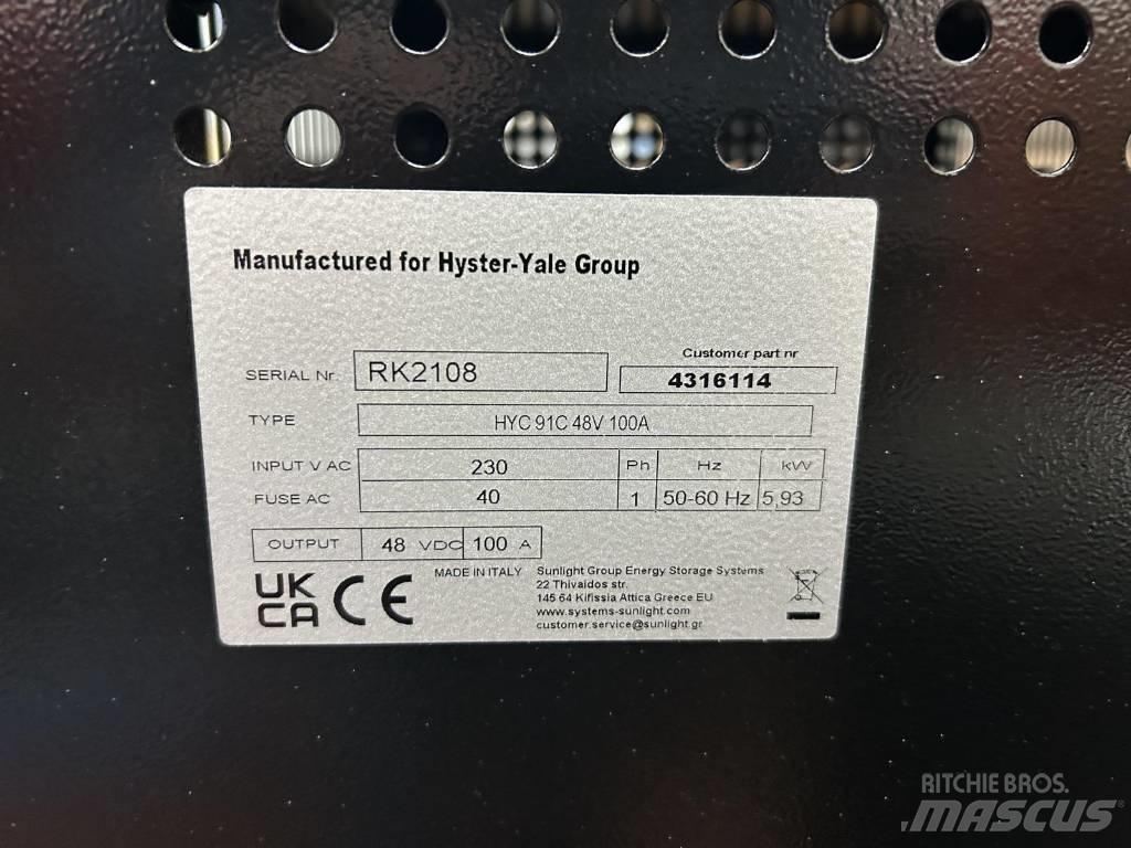 Hyster HYC 91C Φορτιστές