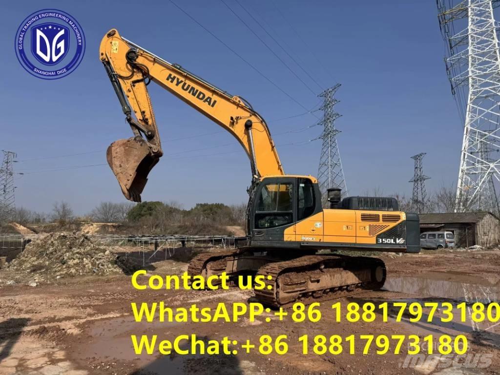 Hyundai R350LVS Εκσκαφείς με ερπύστριες