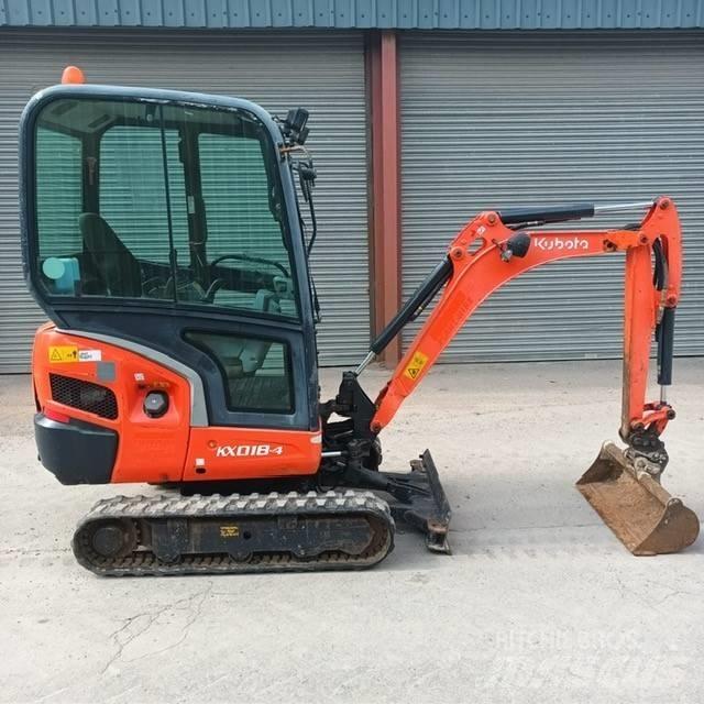 Kubota KX 018-4 Εκσκαφάκι (διαβολάκι) < 7t