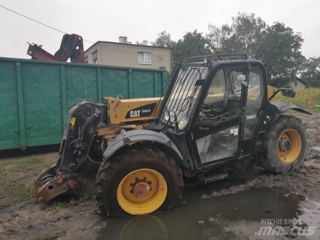 CAT TH 407 2013r Τηλεσκοπικοί ανυψωτές