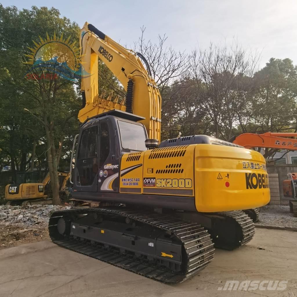 Kobelco SK 200 Εκσκαφείς με ερπύστριες