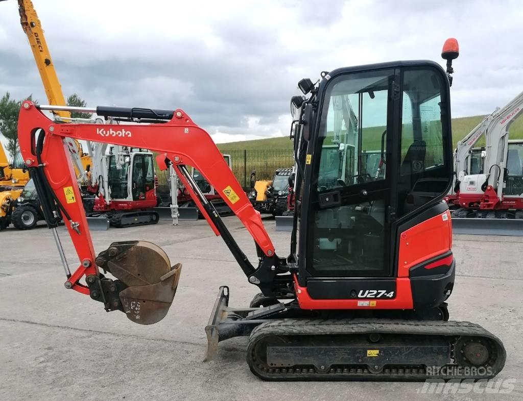 Kubota U27-4 Εκσκαφάκι (διαβολάκι) < 7t