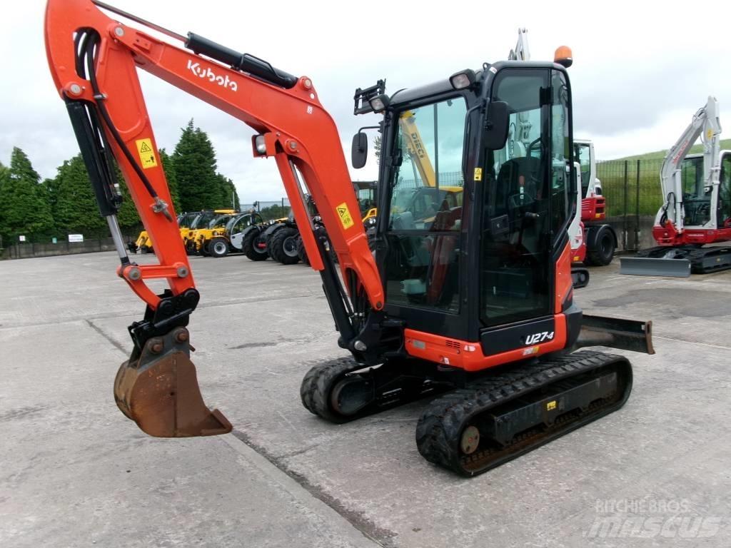 Kubota U27-4 Εκσκαφάκι (διαβολάκι) < 7t