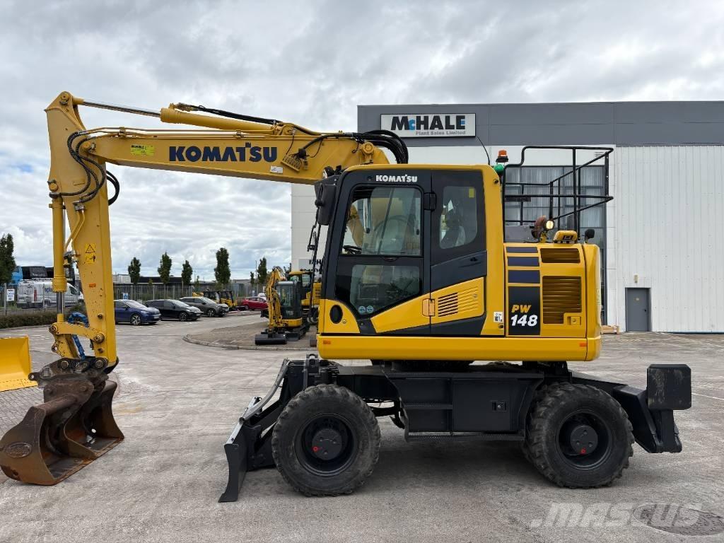Komatsu PW148-11 Εκσκαφείς με τροχούς - λάστιχα