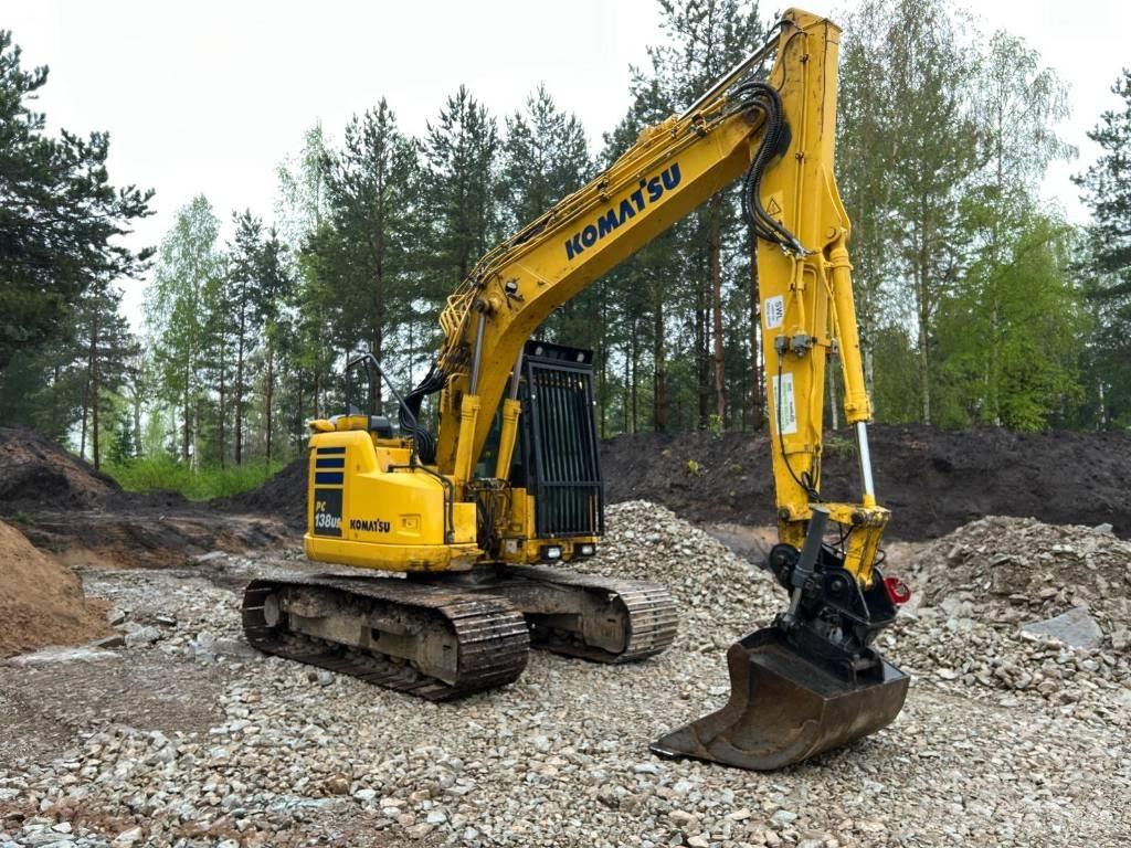 Komatsu PC138US-11 Εκσκαφείς με ερπύστριες