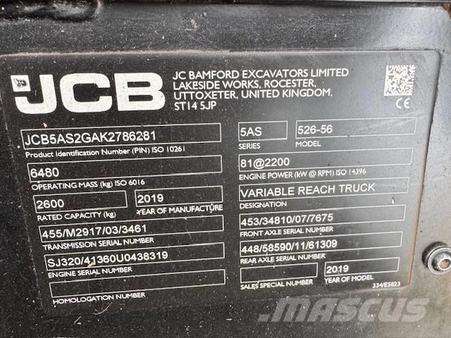 JCB 526-56 Agri Plus Συστήματα τηλεχειρισμού για τη γεωργία
