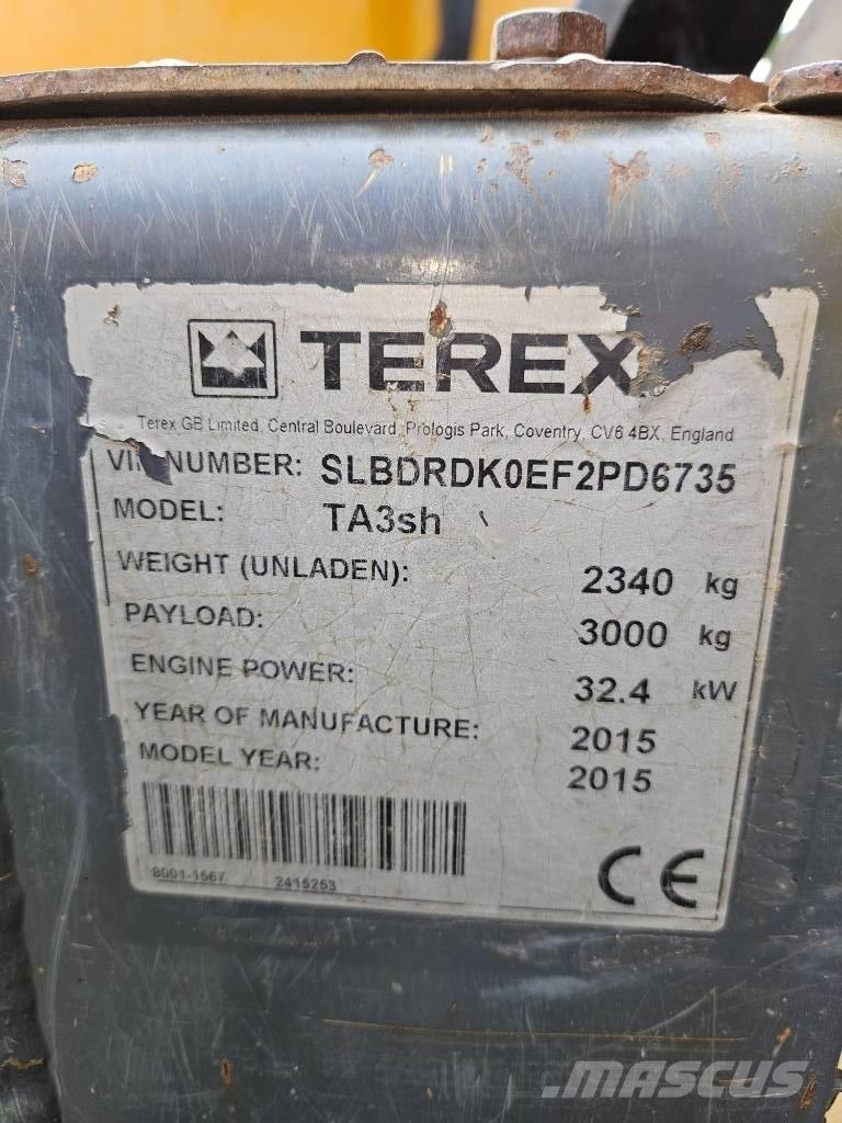 Terex TA 3SH Dumpers εργοταξίου