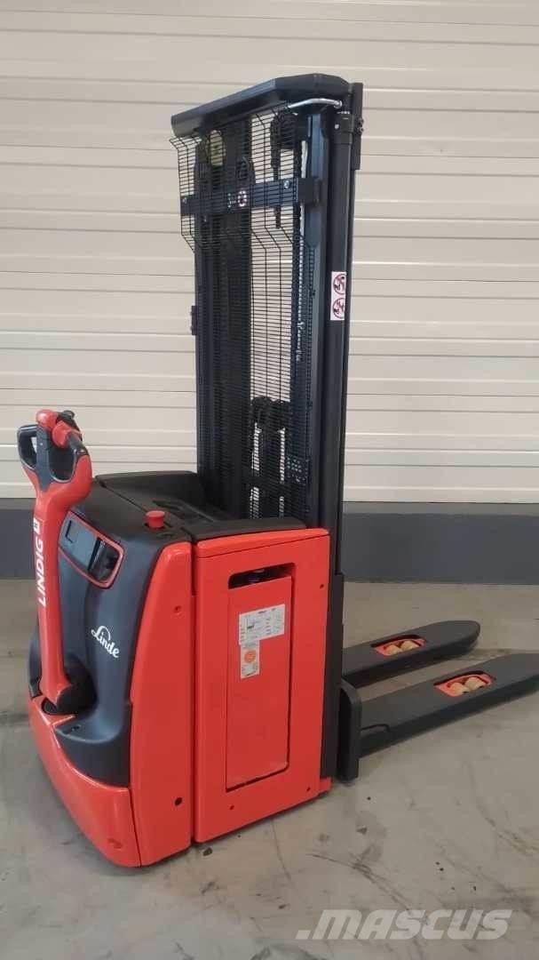 Linde L14 Παλετοφόρα πεζού χειριστή με ιστό