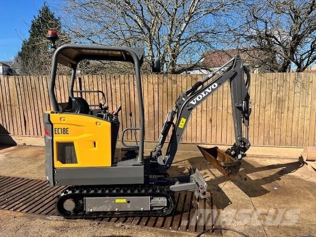 Volvo EC 18 E Εκσκαφάκι (διαβολάκι) < 7t