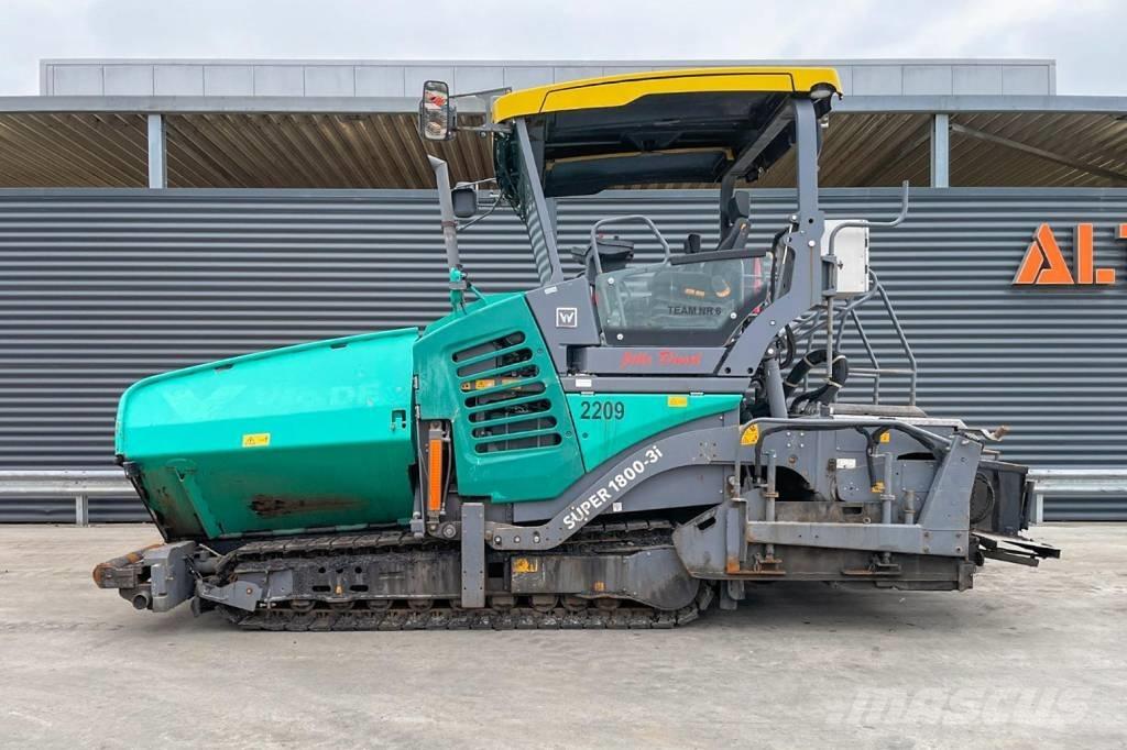 Vögele SUPER 1800-3I Επίστρωση ασφάλτου