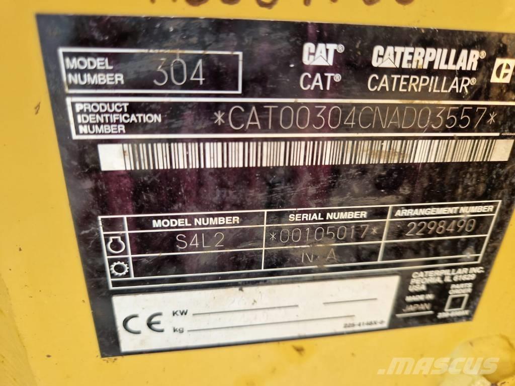 CAT 304 CR Εκσκαφάκι (διαβολάκι) < 7t