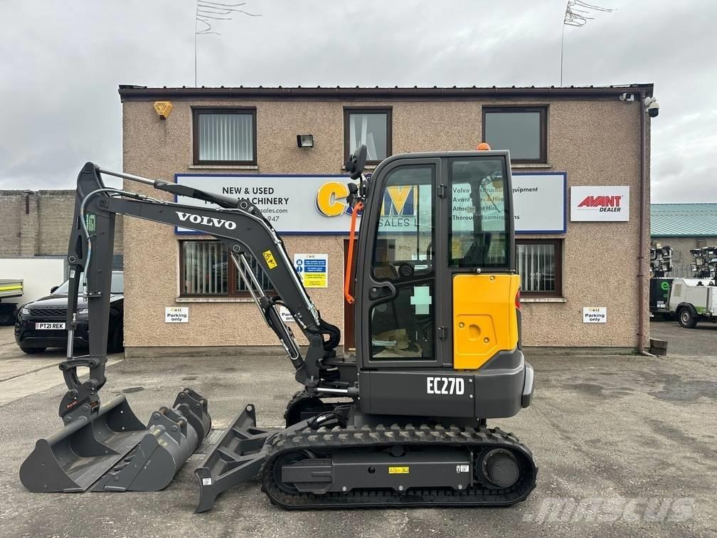 Volvo EC 27 D Εκσκαφάκι (διαβολάκι) < 7t