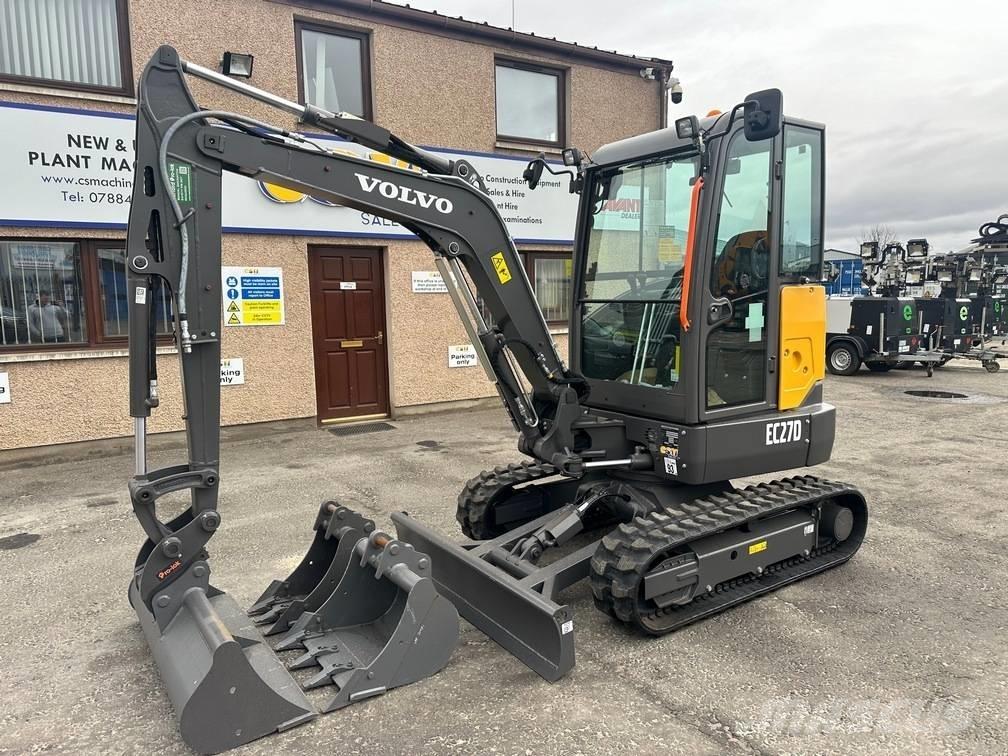 Volvo EC 27 D Εκσκαφάκι (διαβολάκι) < 7t