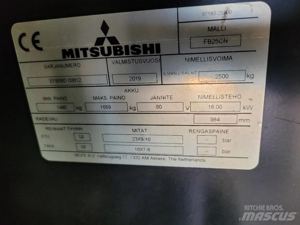 Mitsubishi FB 25 CN Ηλεκτρικά περονοφόρα ανυψωτικά κλαρκ