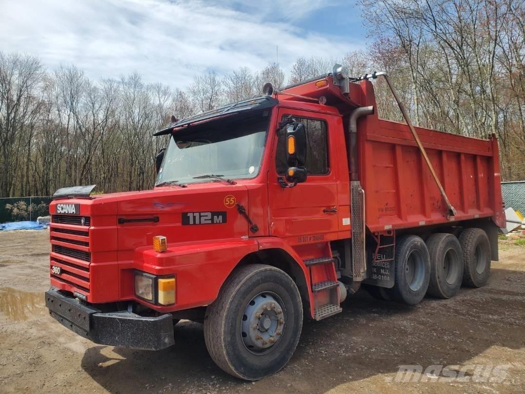Scania 112 - Tri Axle Φορτηγά Ανατροπή