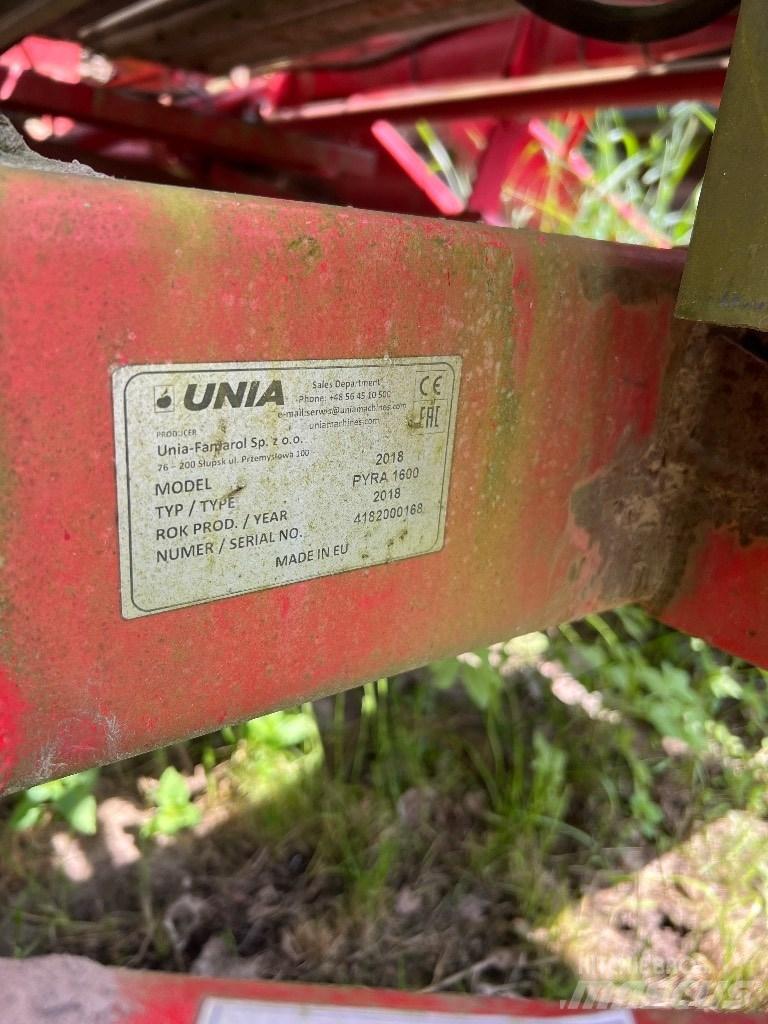 Unia PYRA 1600 Πατατοεξαγωγέας