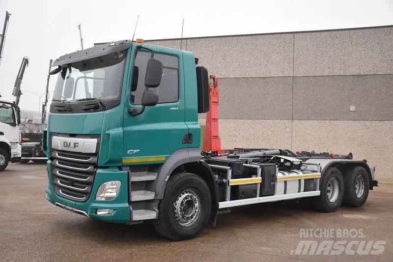 DAF CF 480 Φορτηγά ανατροπή με γάντζο