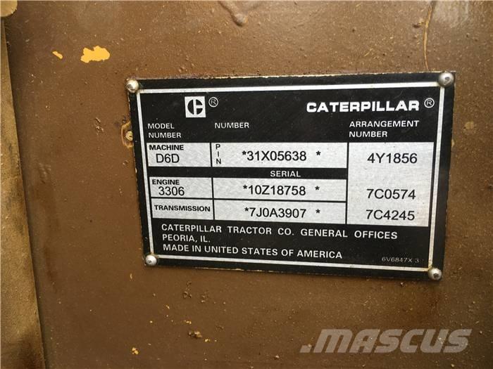 CAT D 6 D Μπουλντόζες με ερπύστριες