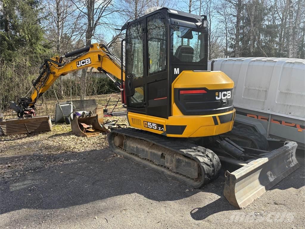 JCB 55Z-1 T3 Εκσκαφείς με ερπύστριες