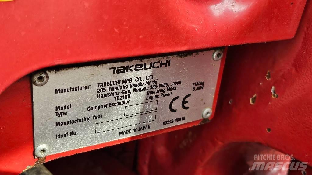 Takeuchi TB 210 R Εκσκαφάκι (διαβολάκι) < 7t