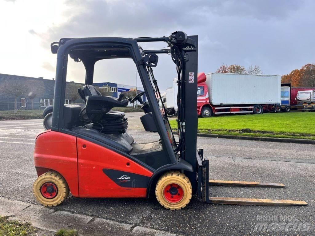 Linde H20T-01 Περονοφόρα ανυψωτικά κλαρκ με φυσικό αέριο LPG