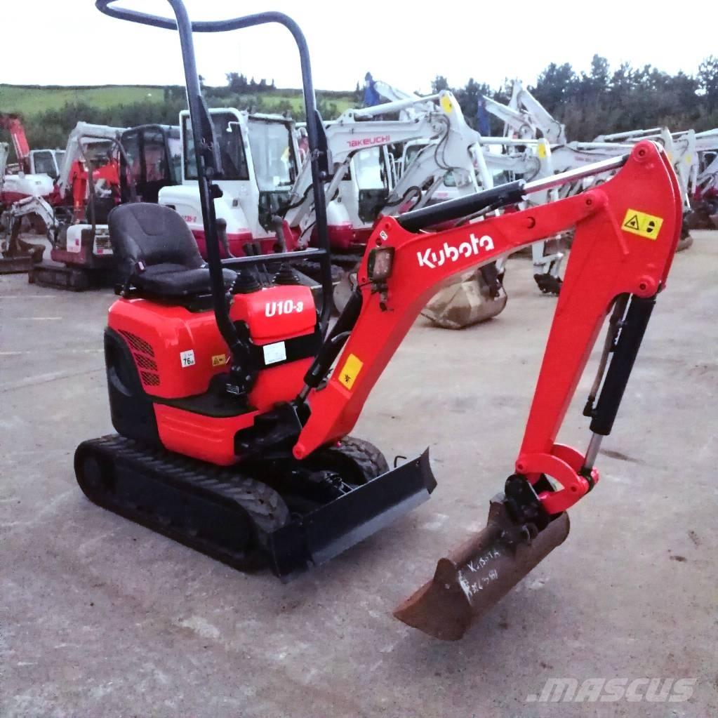 Kubota U 10-3 Εκσκαφάκι (διαβολάκι) < 7t