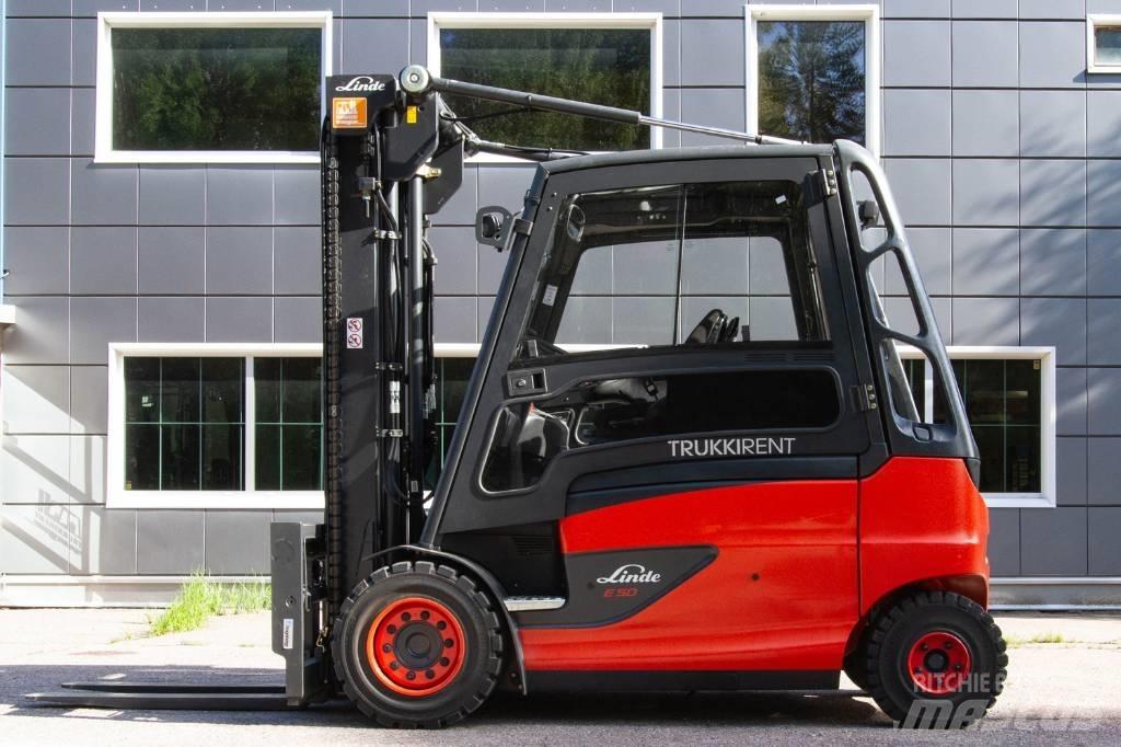 Linde E50HL-01 Ηλεκτρικά περονοφόρα ανυψωτικά κλαρκ