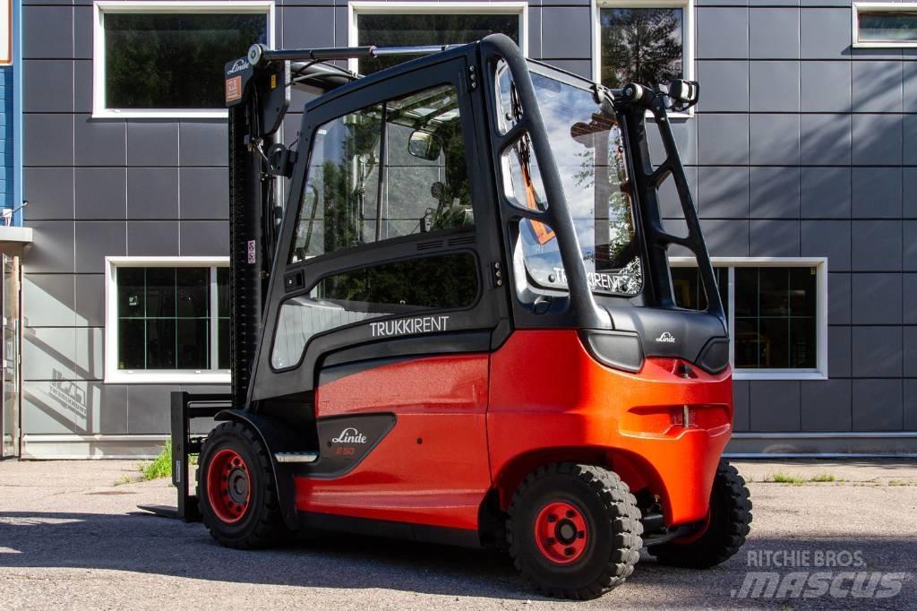Linde E50HL-01 Ηλεκτρικά περονοφόρα ανυψωτικά κλαρκ