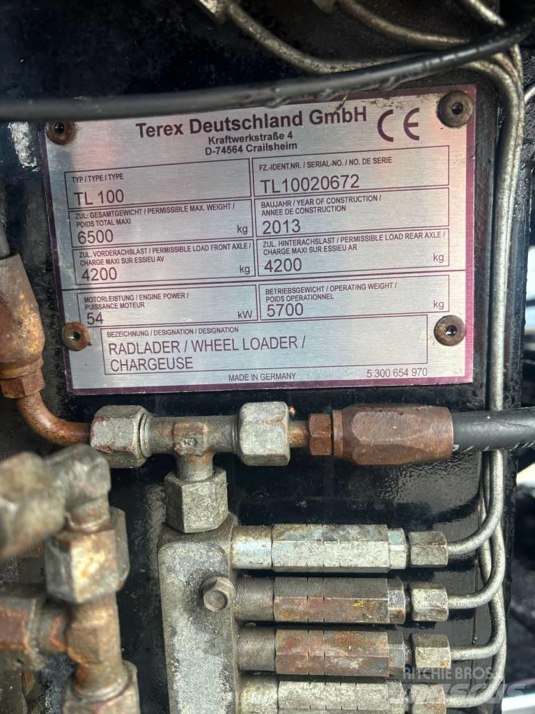 Terex TL 100 Φορτωτές με λάστιχα (Τροχοφόροι)