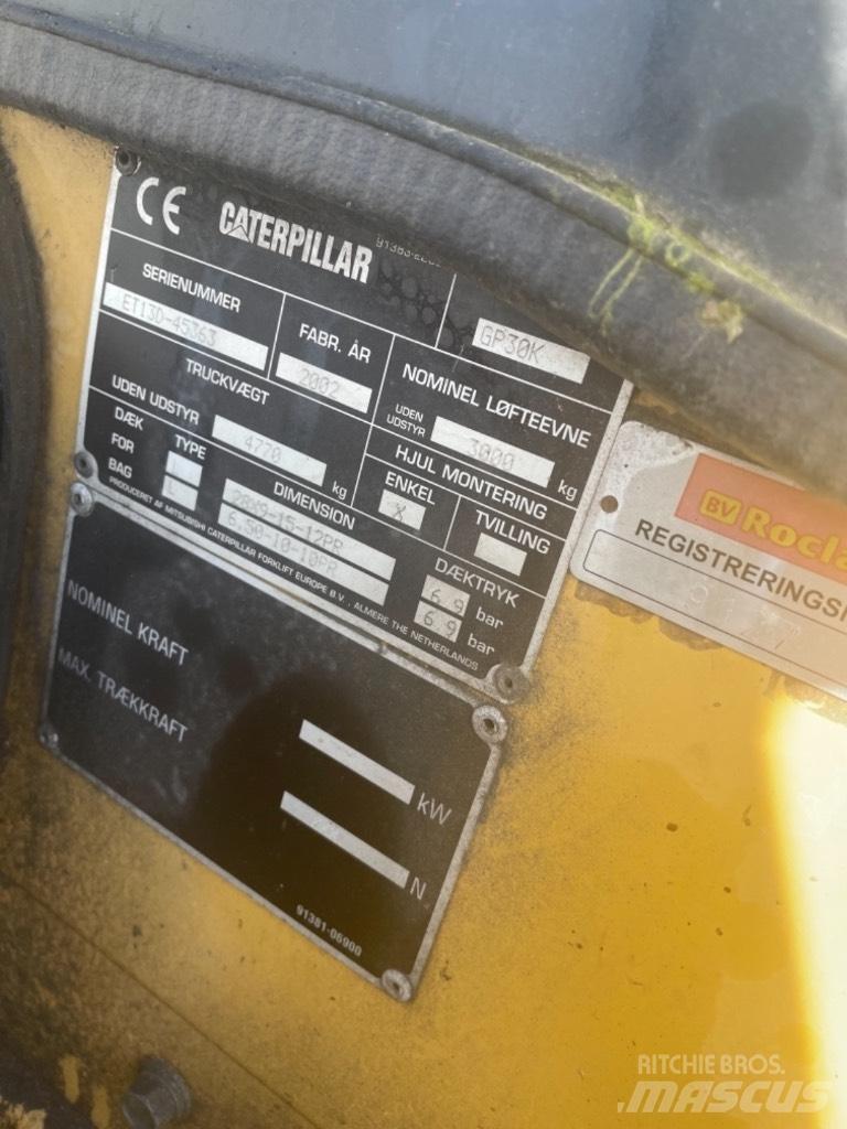 CAT GP 30 Περονοφόρα ανυψωτικά κλαρκ με φυσικό αέριο LPG