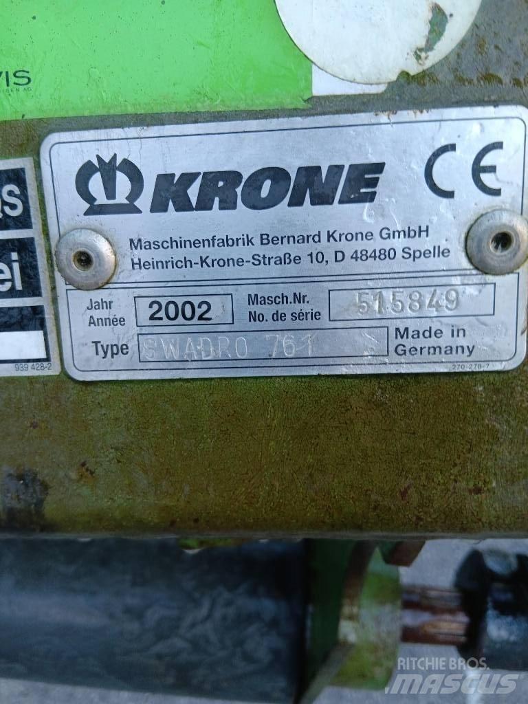 Krone Swadro 761 Αναμοχλευτήρες