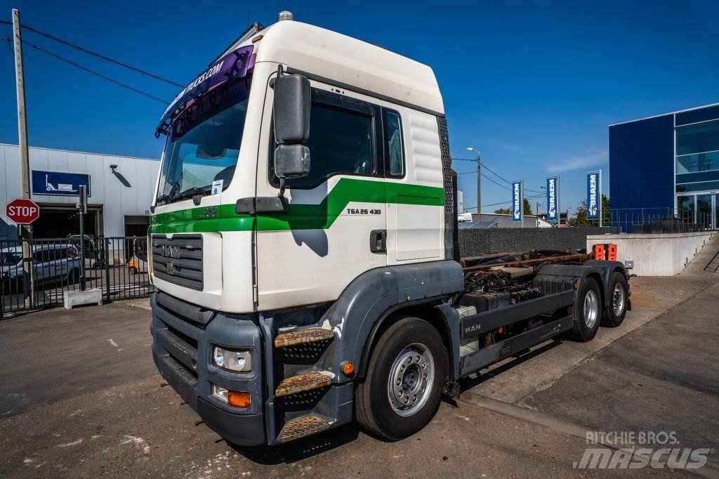 MAN TGA 26.430 LL Φορτηγά ανατροπή με γάντζο