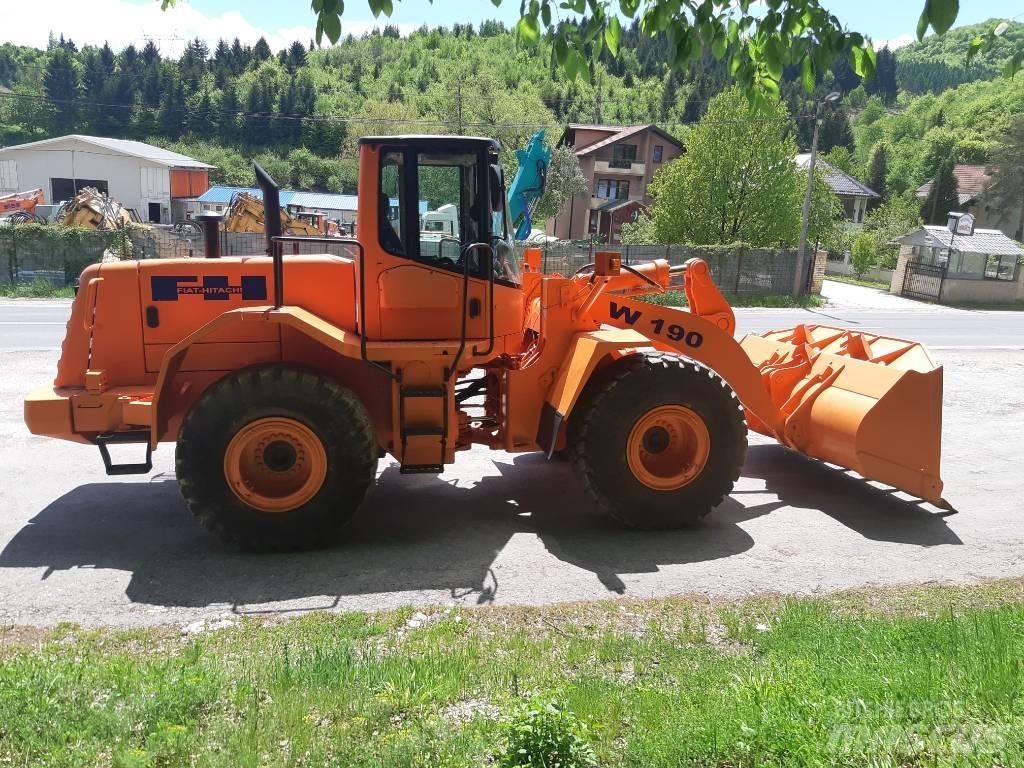 Fiat HITACHI W 190 Φορτωτές με λάστιχα (Τροχοφόροι)