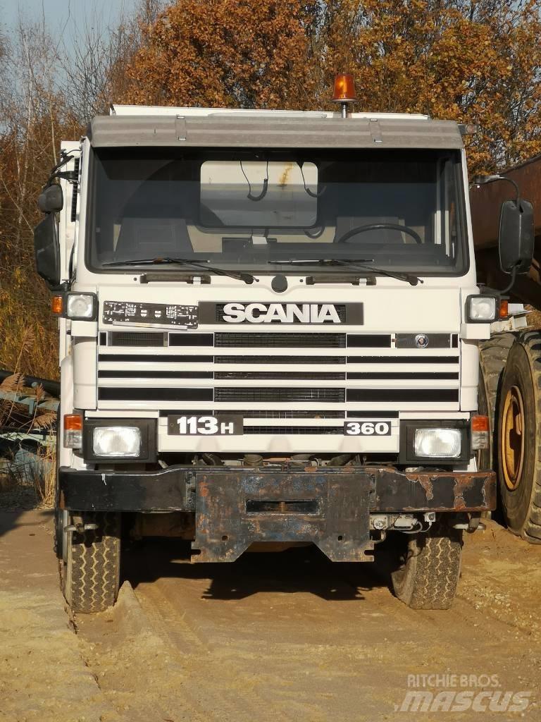 Scania 113 Φορτηγά Ανατροπή