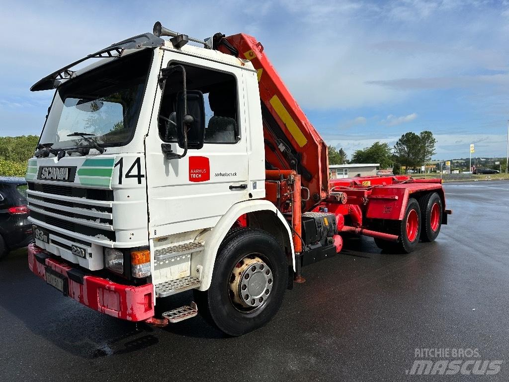 Scania P 93 M Φορτηγά με Γερανό