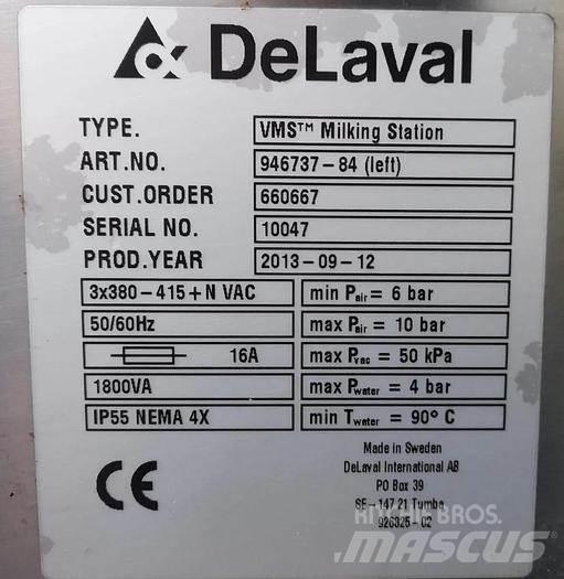 Delaval VMS Άλλα μηχανήματα κτηνοτροφίας και εξαρτήματα