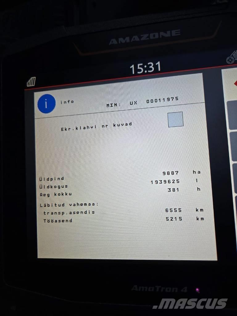 Amazone UX 4200 Ρυμουλκούμενα ψεκαστικά