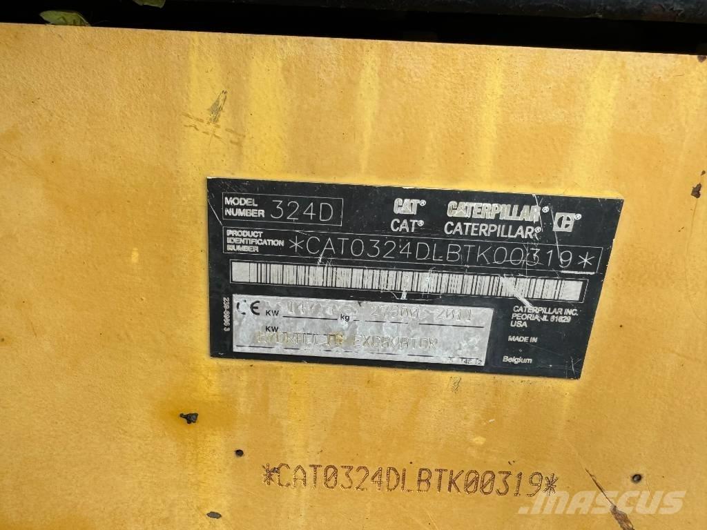CAT 324 D L Εκσκαφείς με ερπύστριες