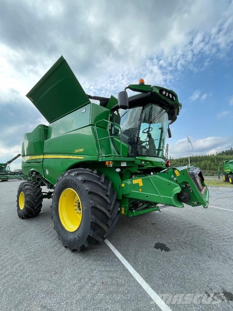 John Deere S670i Θεριζοαλωνιστικές μηχανές