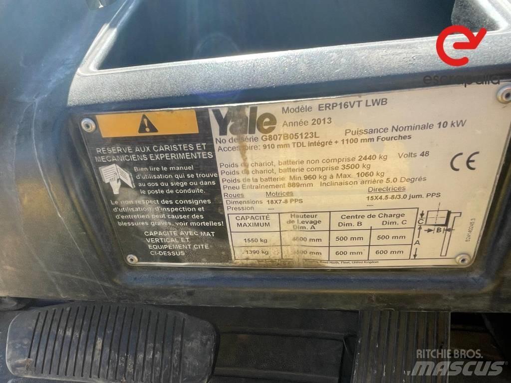 Yale ERP16VT LWB Κατασκευές - Άλλα
