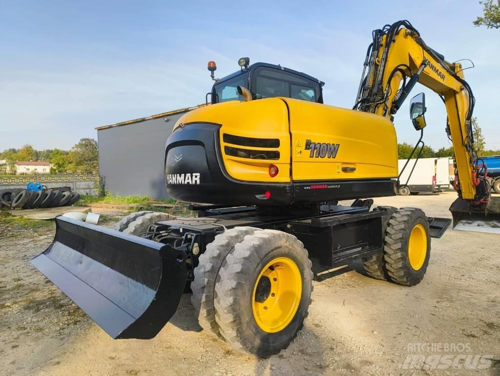 Yanmar B 110 W Εκσκαφείς με τροχούς - λάστιχα