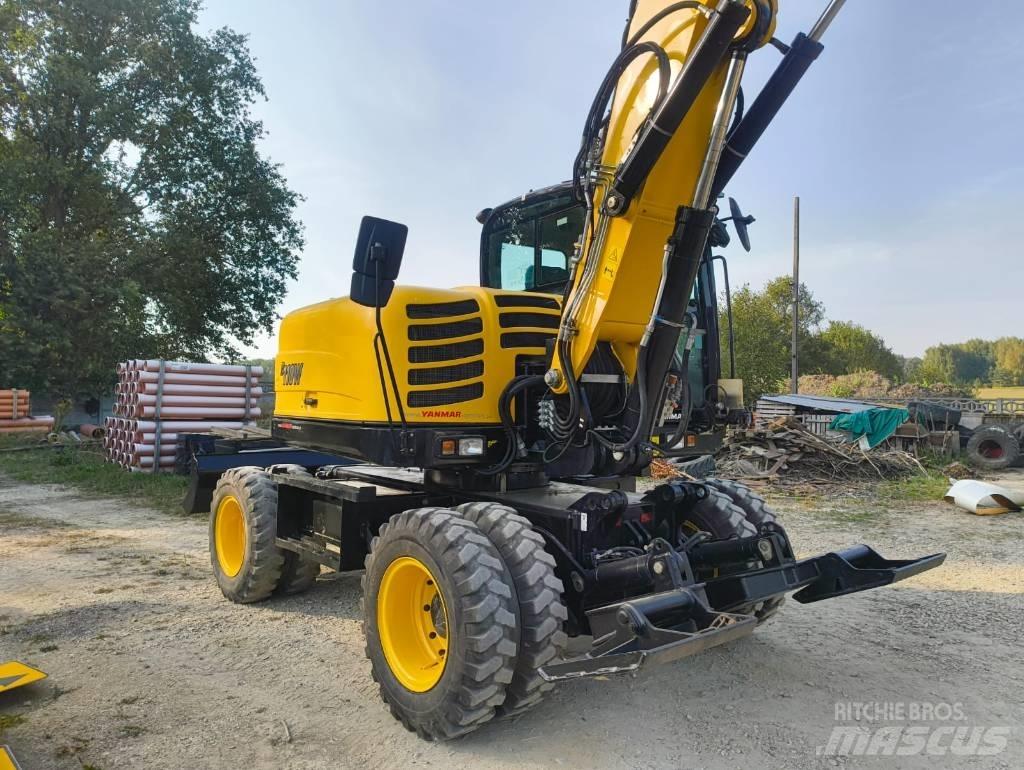 Yanmar B 110 W Εκσκαφείς με τροχούς - λάστιχα