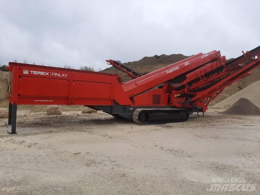 Terex Finlay 683 Κινητές μηχανές κοσκινίσματος