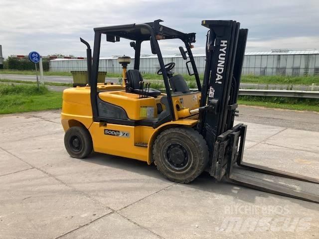 Hyundai 50 DA-7 E Πετρελαιοκίνητα Κλαρκ