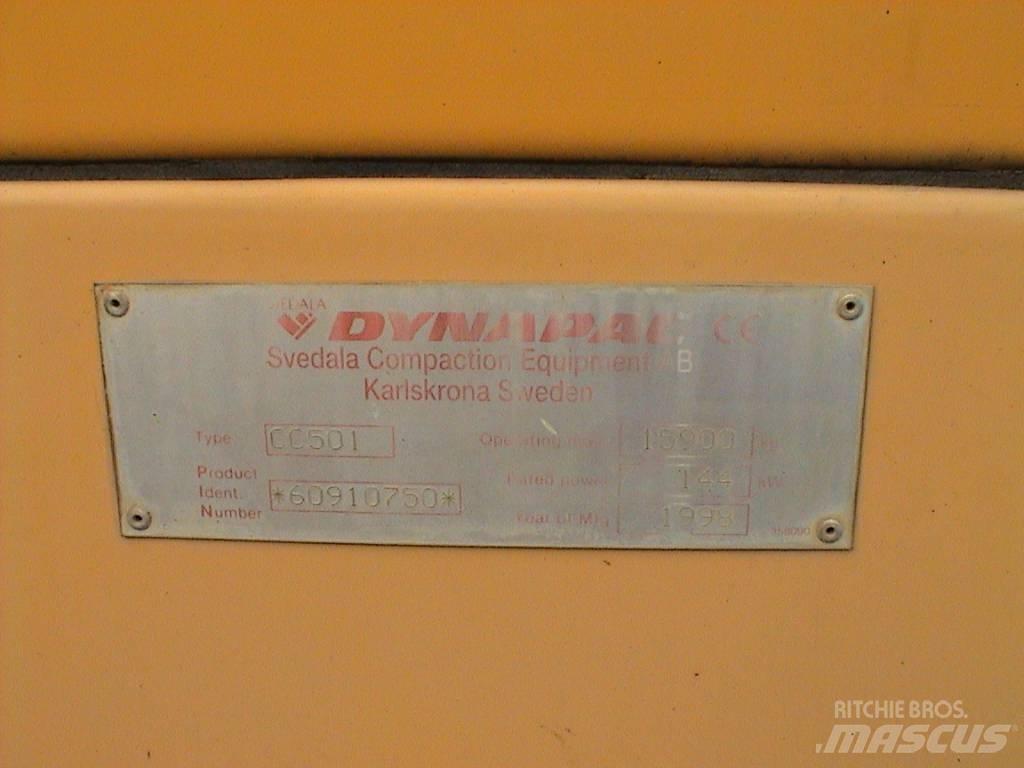 Dynapac CC 501 Οδοστρωτήρες διπλού κυλίνδρου
