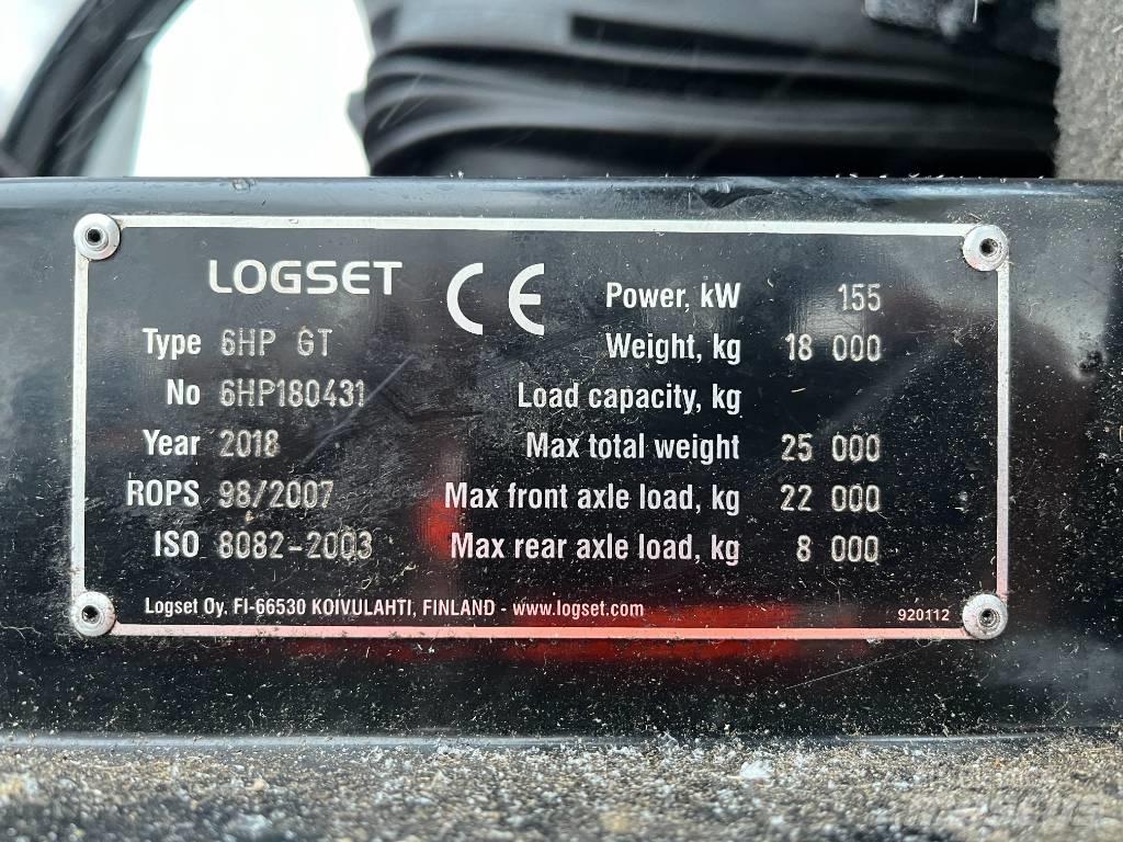 Logset 6HP GT Θεριζοαλωνιστικές μηχανές