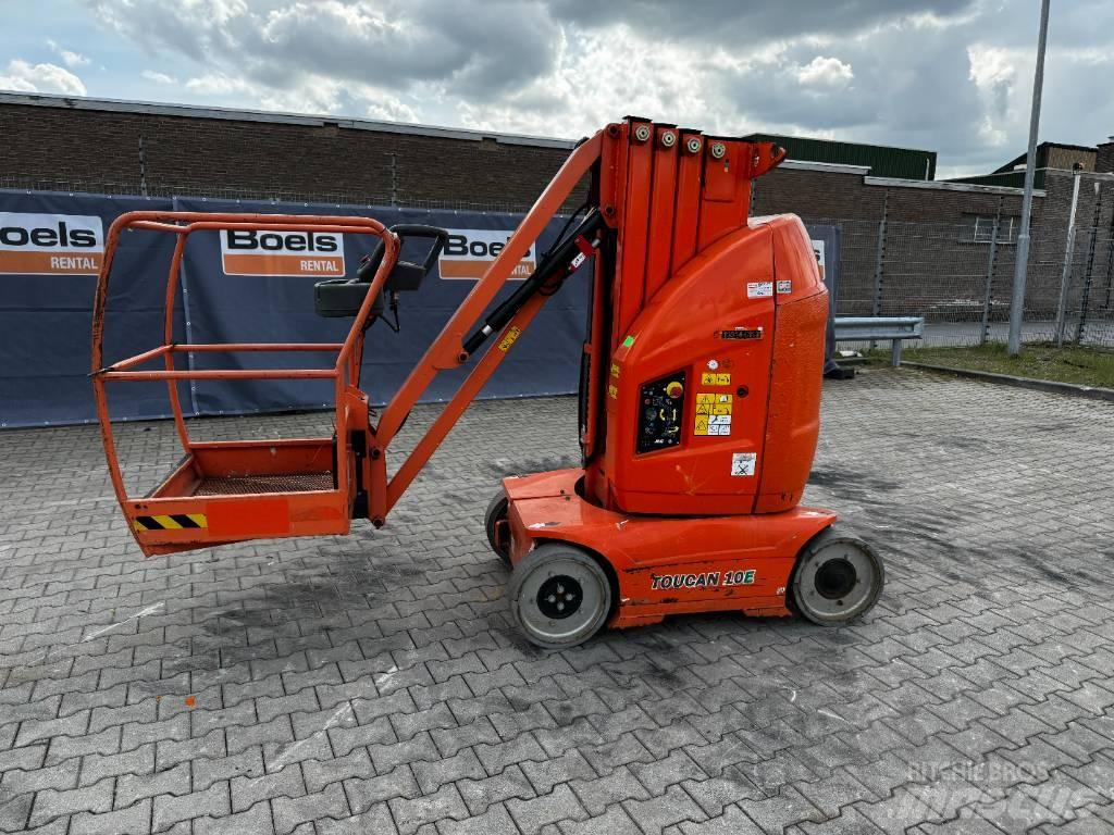 JLG Toucan 10E Ανυψωτήρες με κατακόρυφους πυλώνες