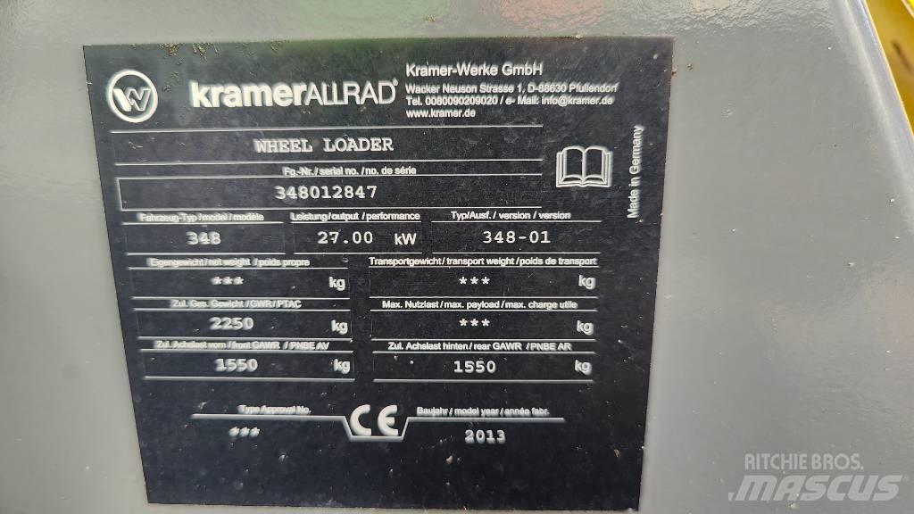 Kramer 350 Μίνι φορτωτές