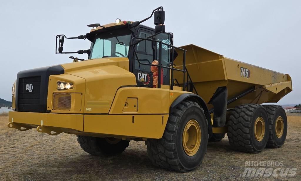 CAT 745 Σπαστό Dump Truck ADT