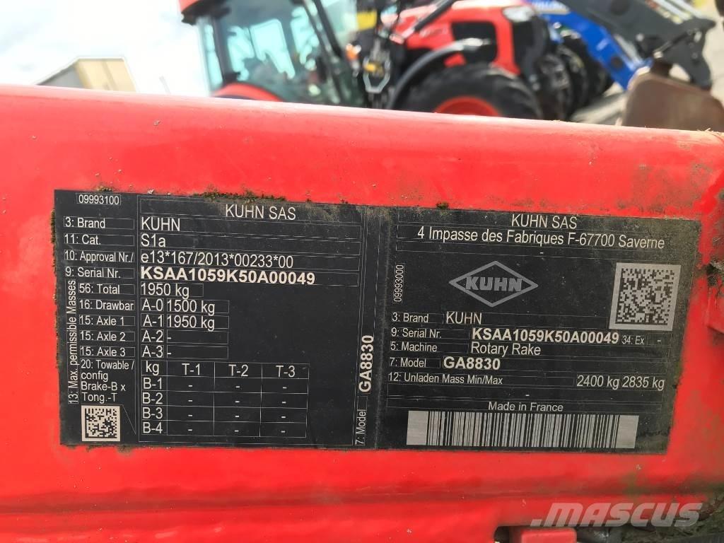 Kuhn GA 8830 Αναμοχλευτήρες